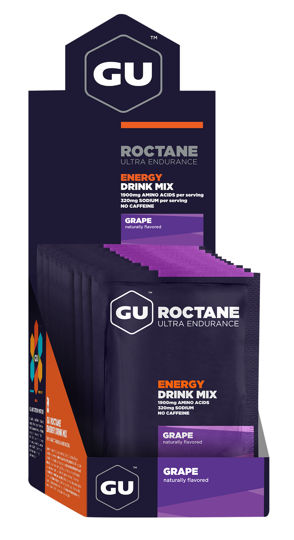ROCTANE Energy Drink Mix MHD 01.02.2022 Grape Traube