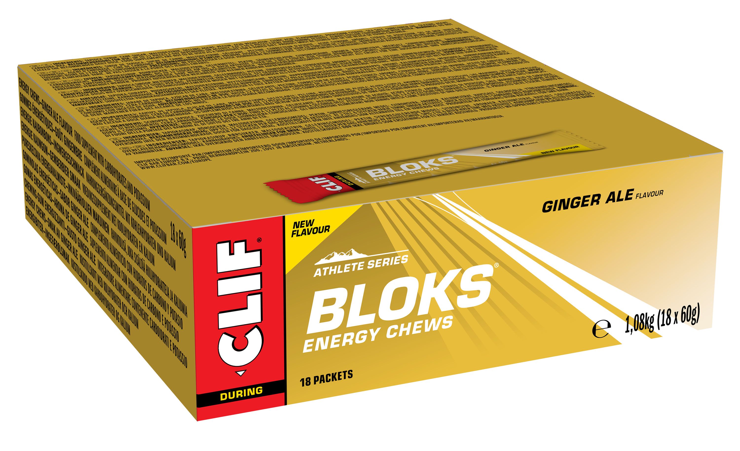 CLIF BAR Bloks Energy Chews Fruchtgummis MHD 15.06.2020