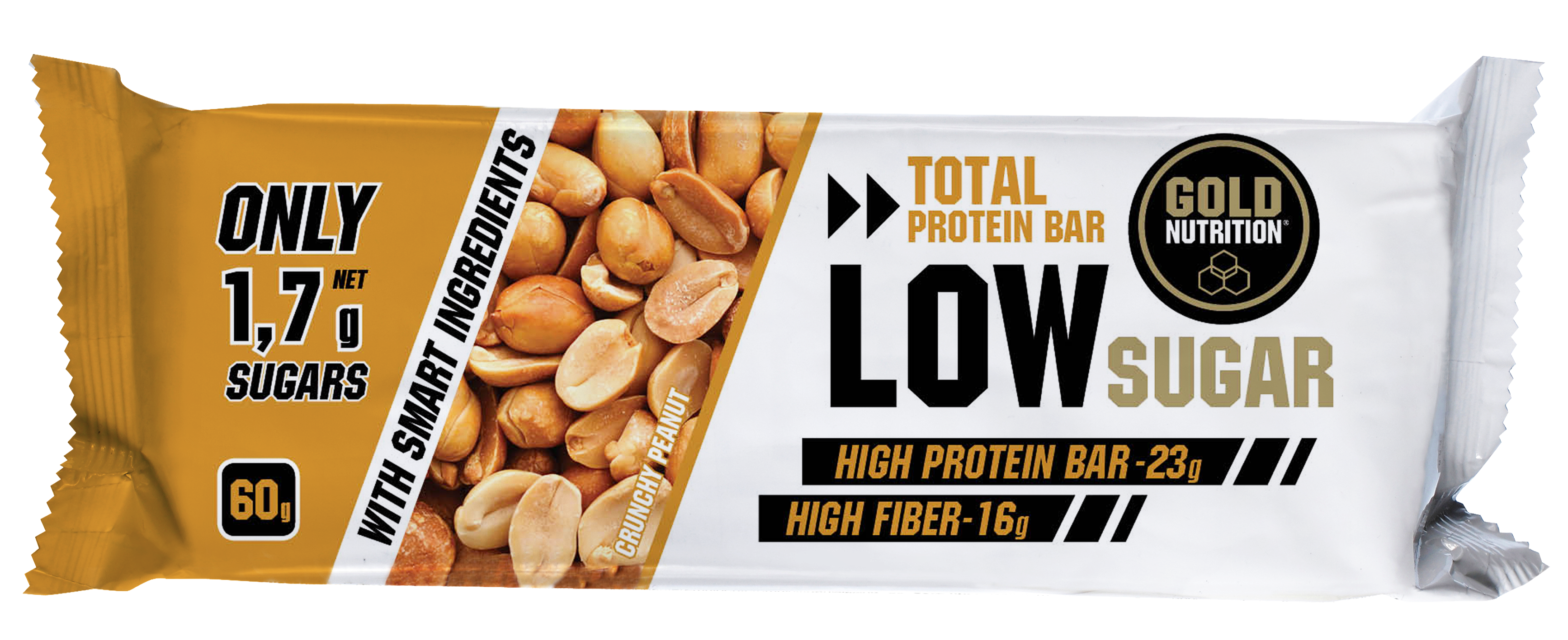 Total Protein Bar Low Sugar MHD 01.04.2020 Crunchy Peanut
