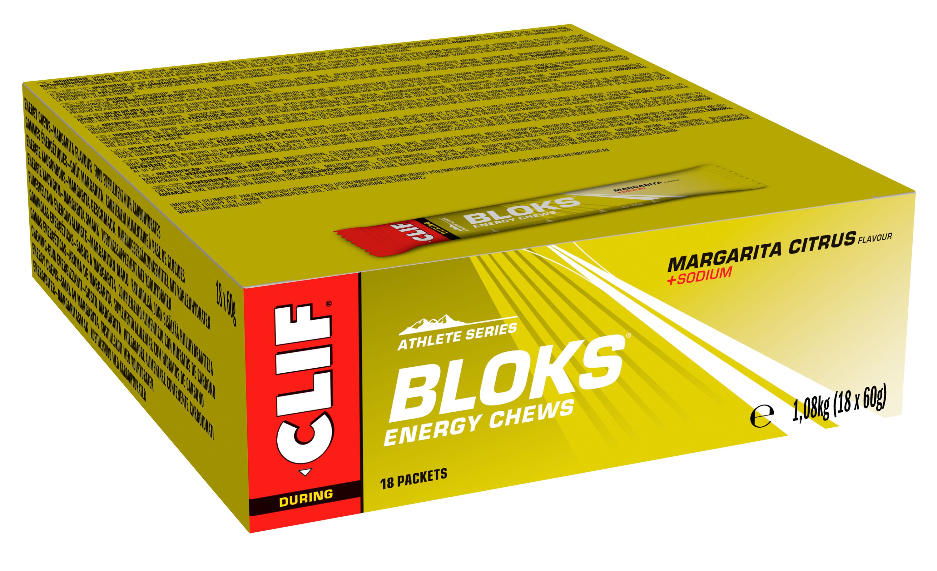 CLIF Bloks Fruchtgummis MHD 26.08.2024 Margarita Citrus